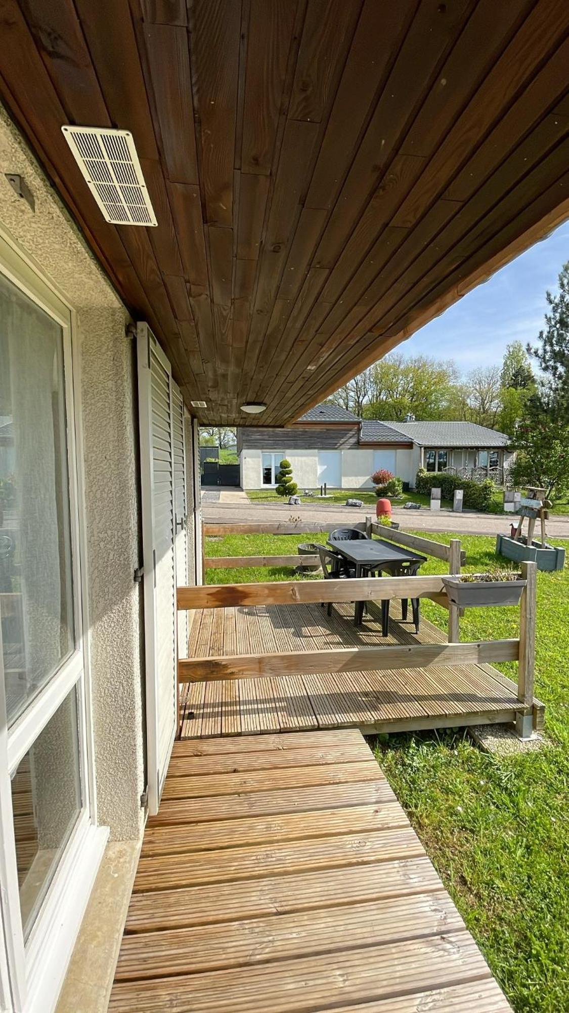 Studio Pivoine avec terrasse a proximité de Metz Exterior foto